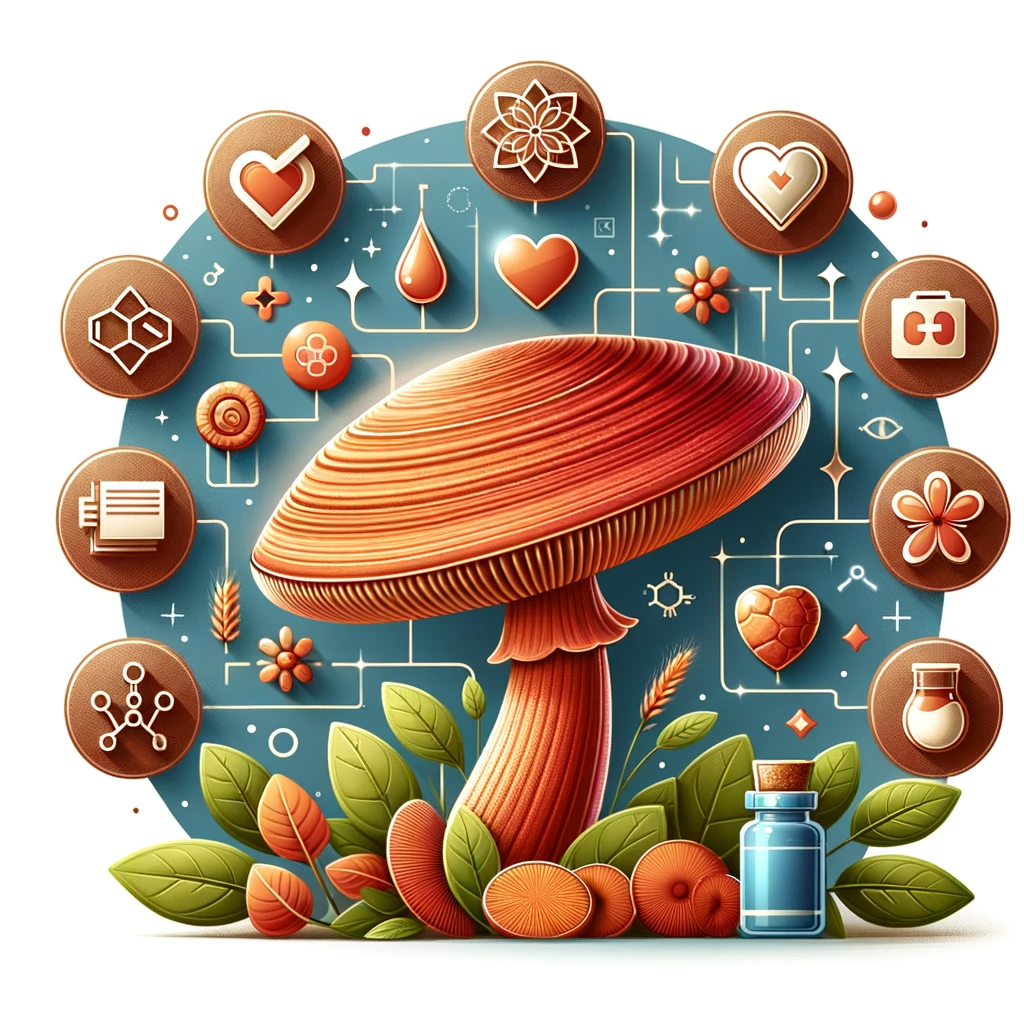 Enfoque en los Beneficios del Hongo Reishi