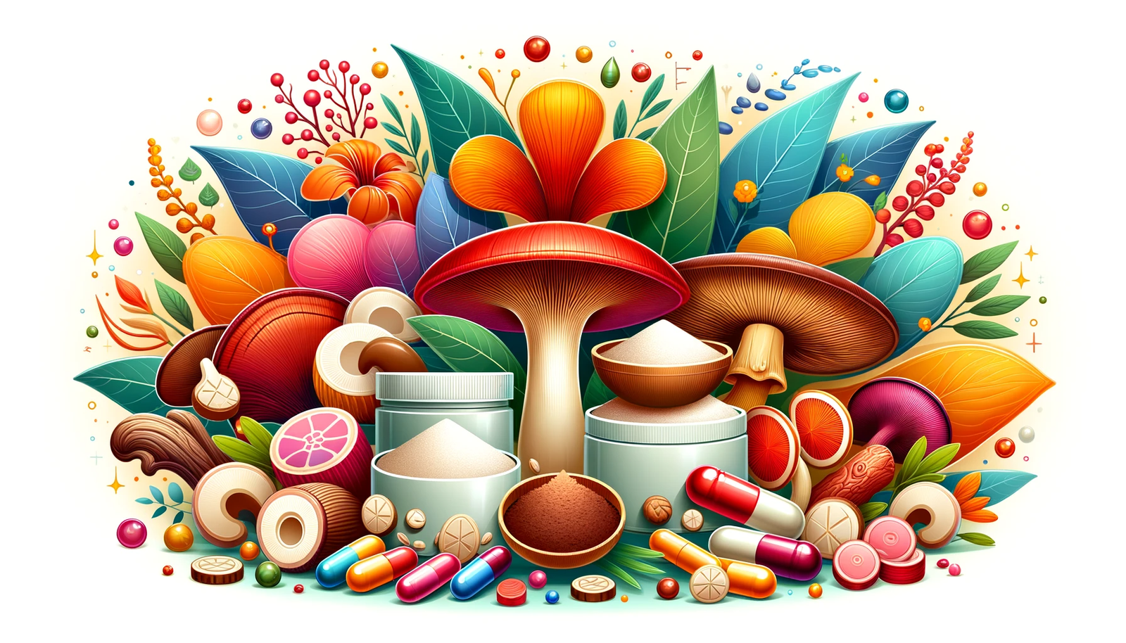 Novedades en productos de reishi