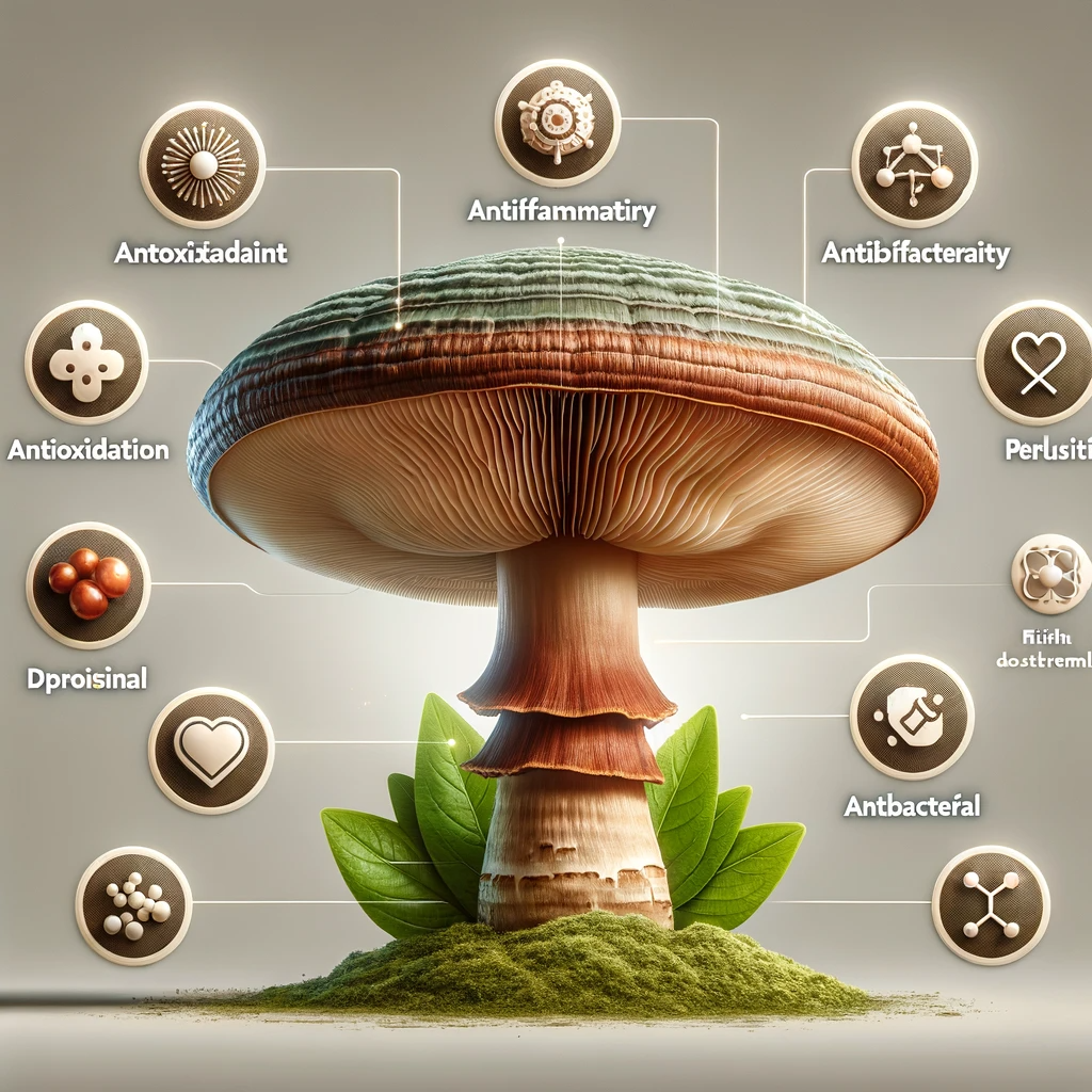 Propiedades del Reishi Verde