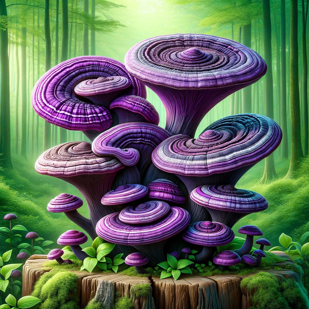 Reishi morado