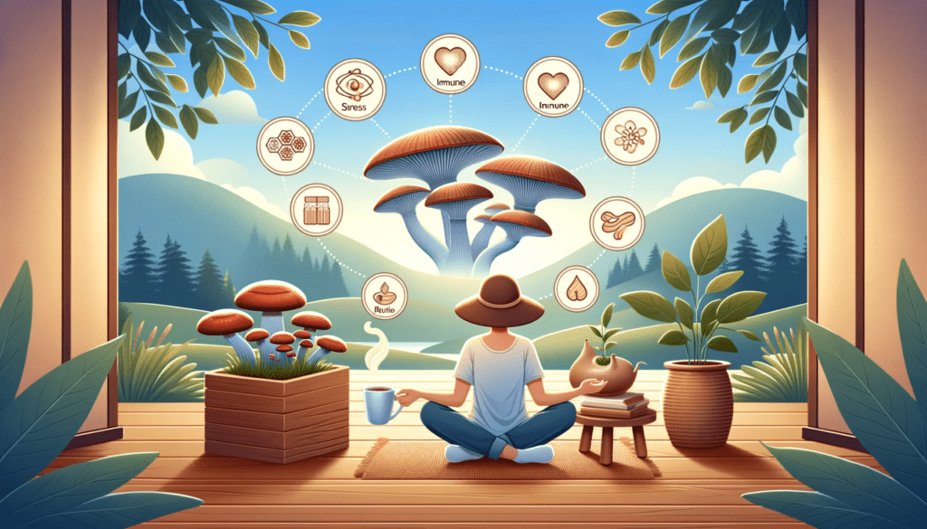 beneficios del Reishi o Ganoderma