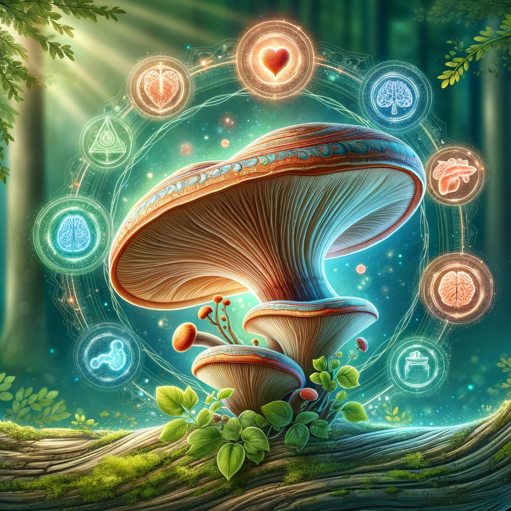 beneficios hongo reishi
