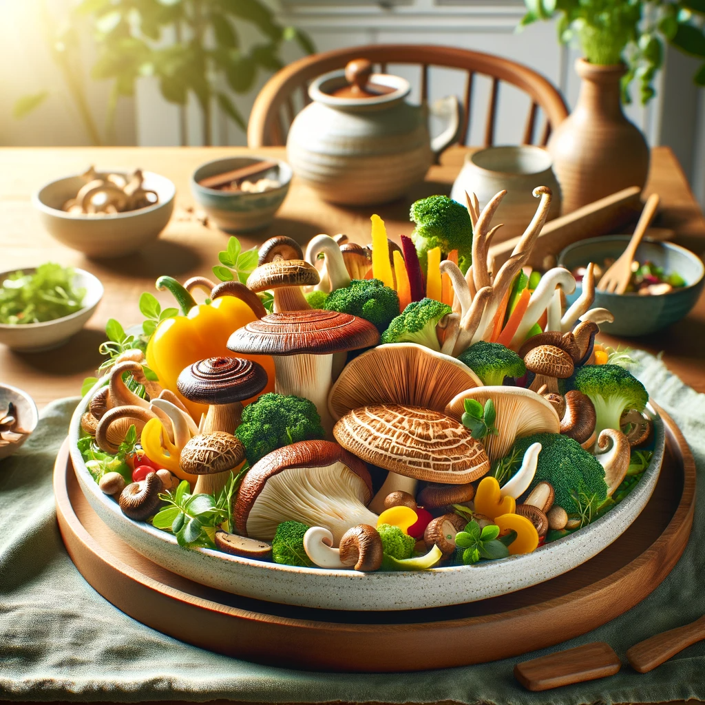beneficios reishi shiitake maitake