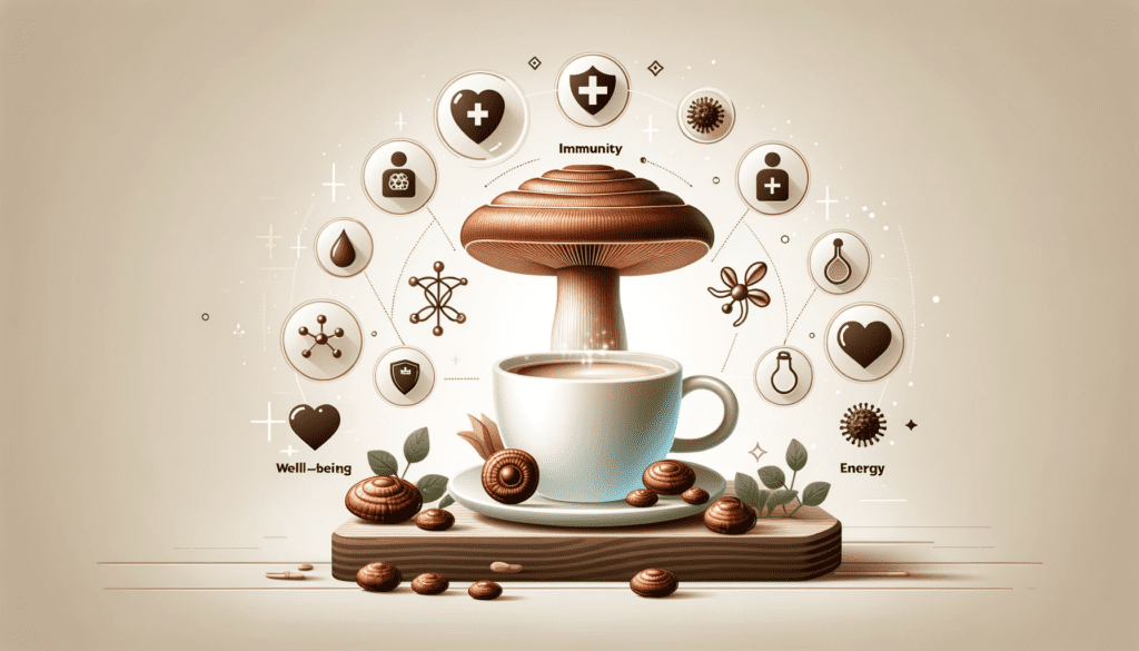 cafe con hongo reishi