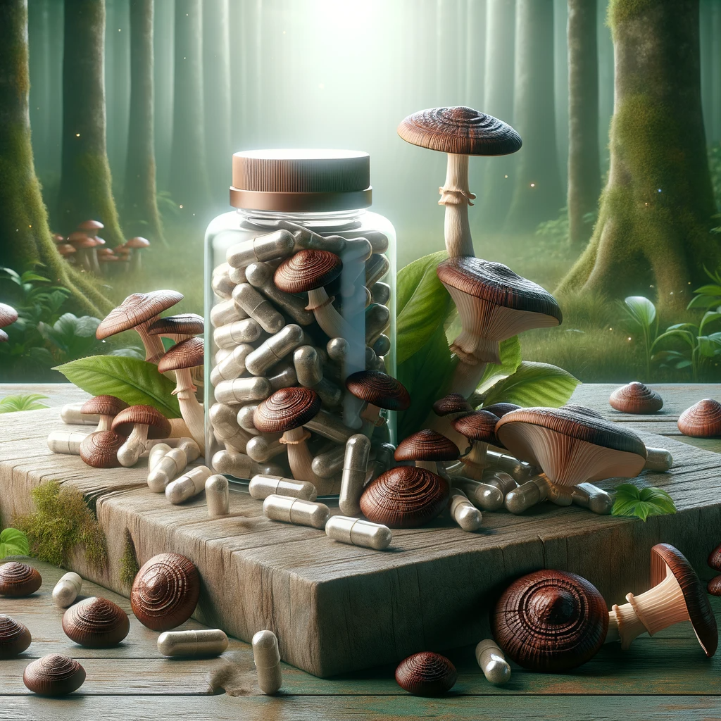 capsulas de reishi