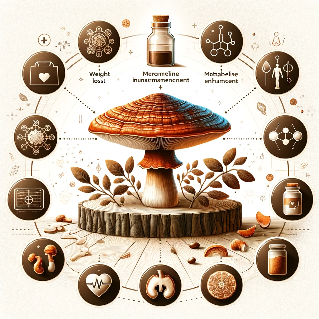 el hongo reishi sirve para bajar de peso