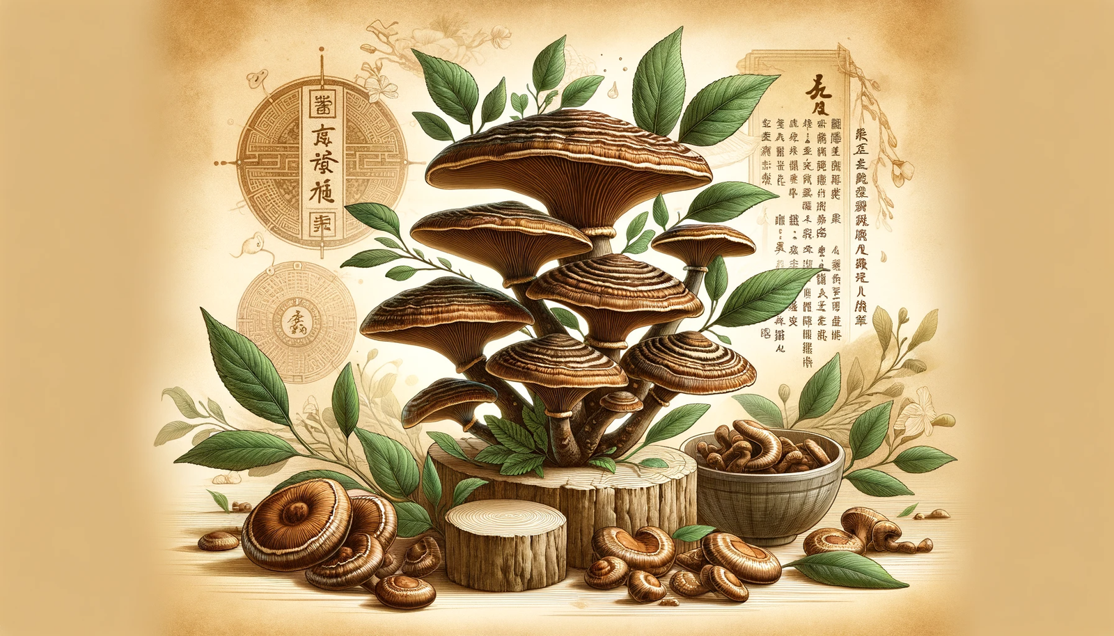 propiedades y beneficios del hongo reishi