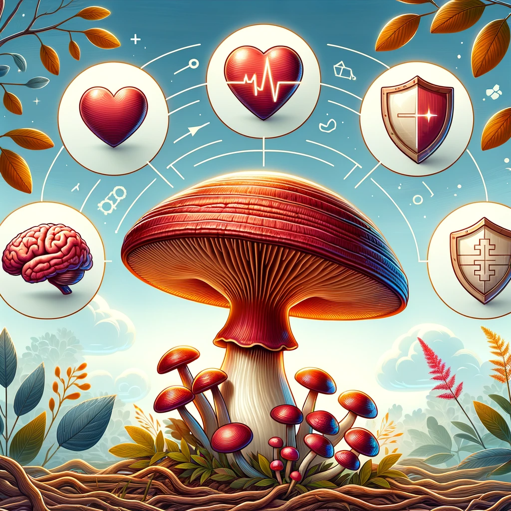 reishi beneficios para la salud