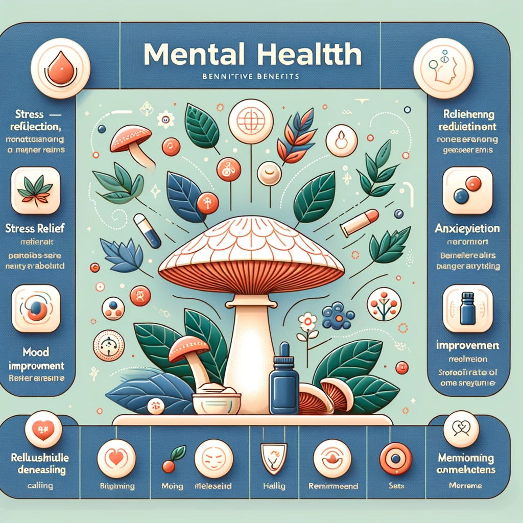 reishi estrés y ansiedad