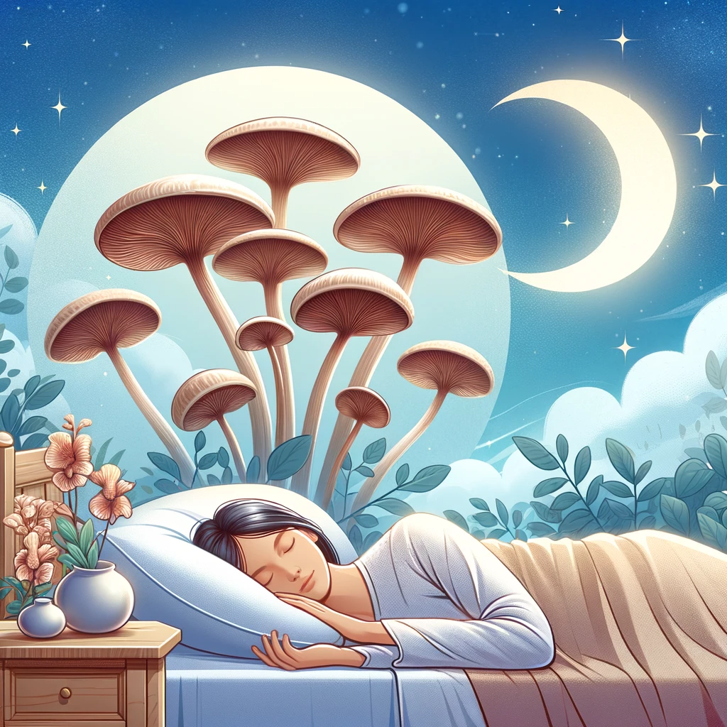 reishi propiedades para dormir