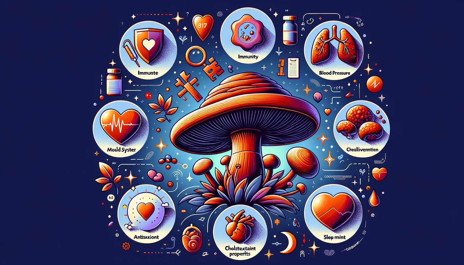 reishi propiedades