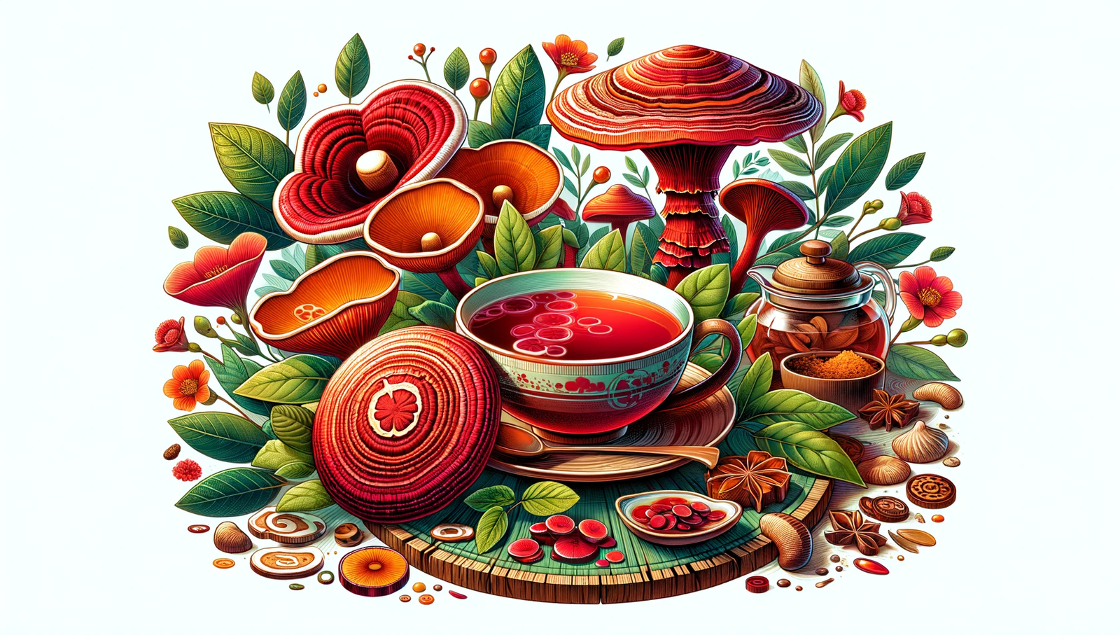 reishi rojo